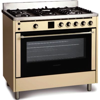 Montpellier RMC90DFMC Single Cavity Duel Fuel Range Cooker in Cream Montpellier RMC90DFMC Single Cavity Duel Fuel Range Cooker in Cream